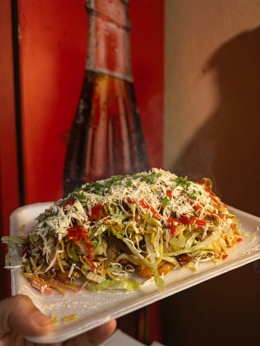 Picada deliciosa con carnes y vegetales