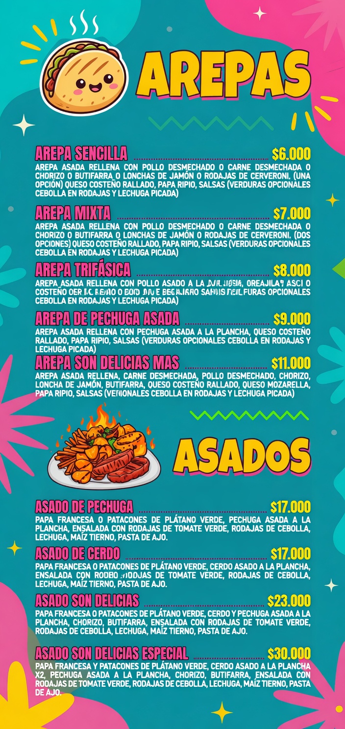 Arepas & Asados