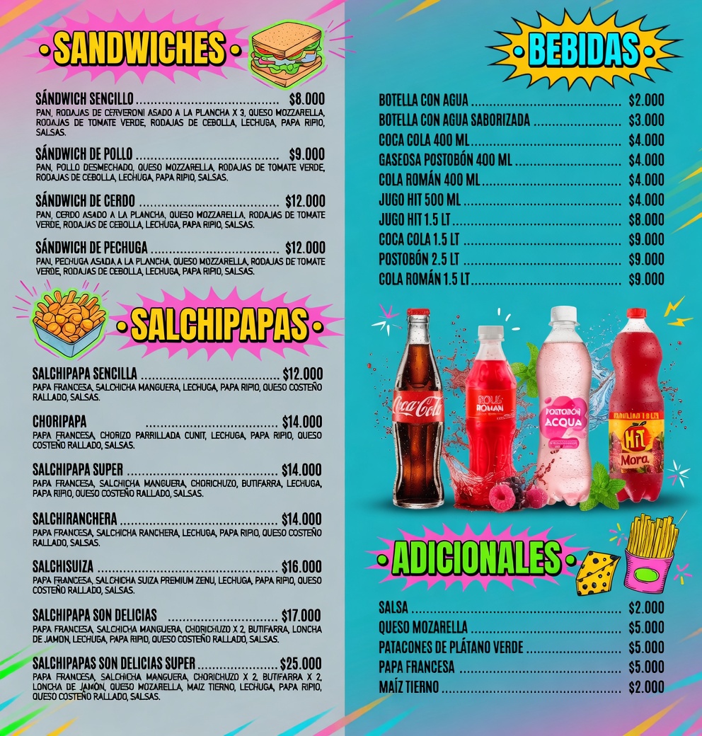 Sándwiches & Bebidas